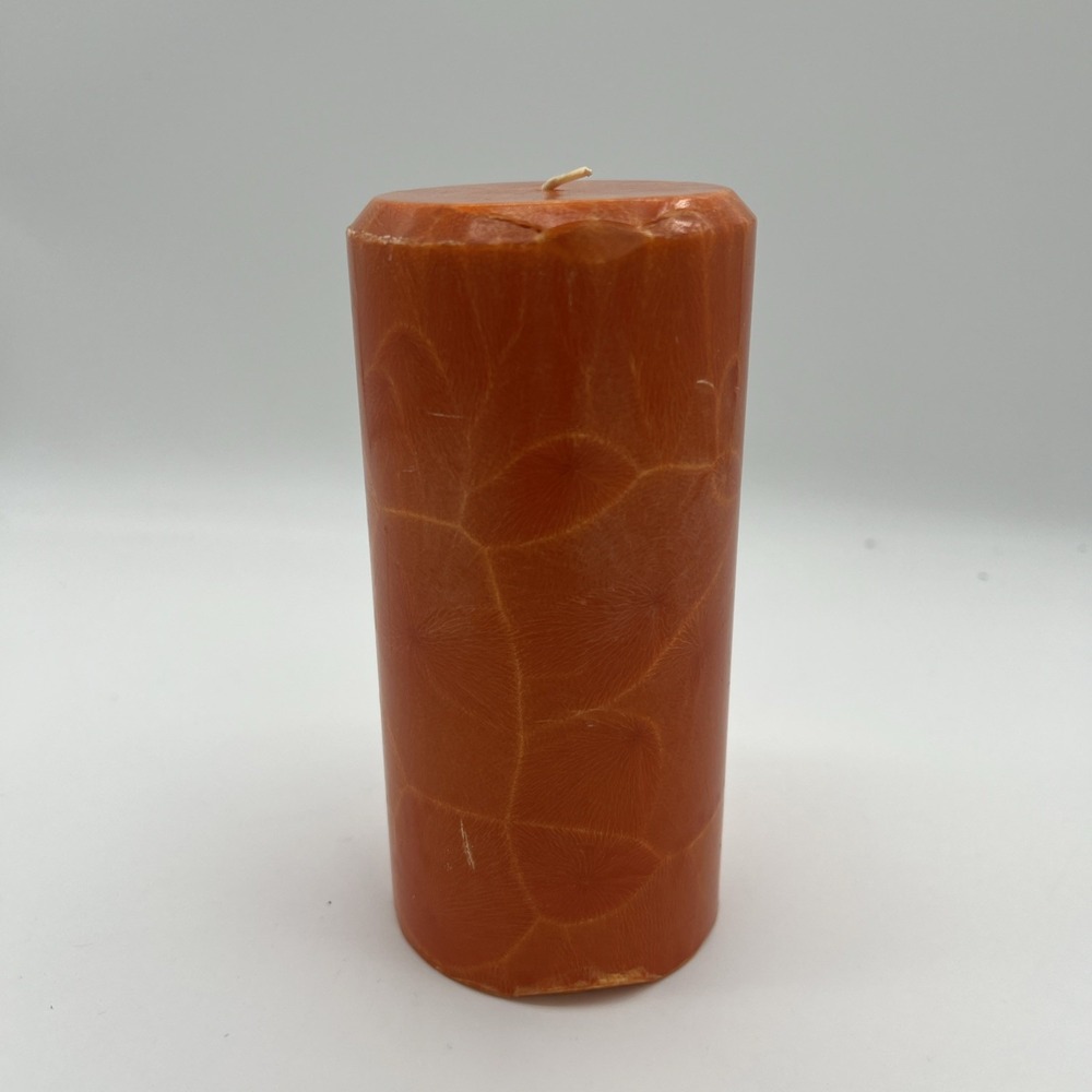 Vintage Hobby Lobby Candle Burnt Orange #626192~Made In Vietnam~New